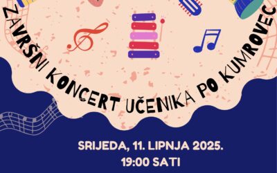 ZAVRŠNI KONCERT UČENIKA PO KUMROVEC