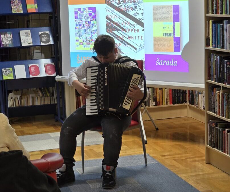 Nastup naših učenika u Narodnoj knjižnici Hum na Sutli