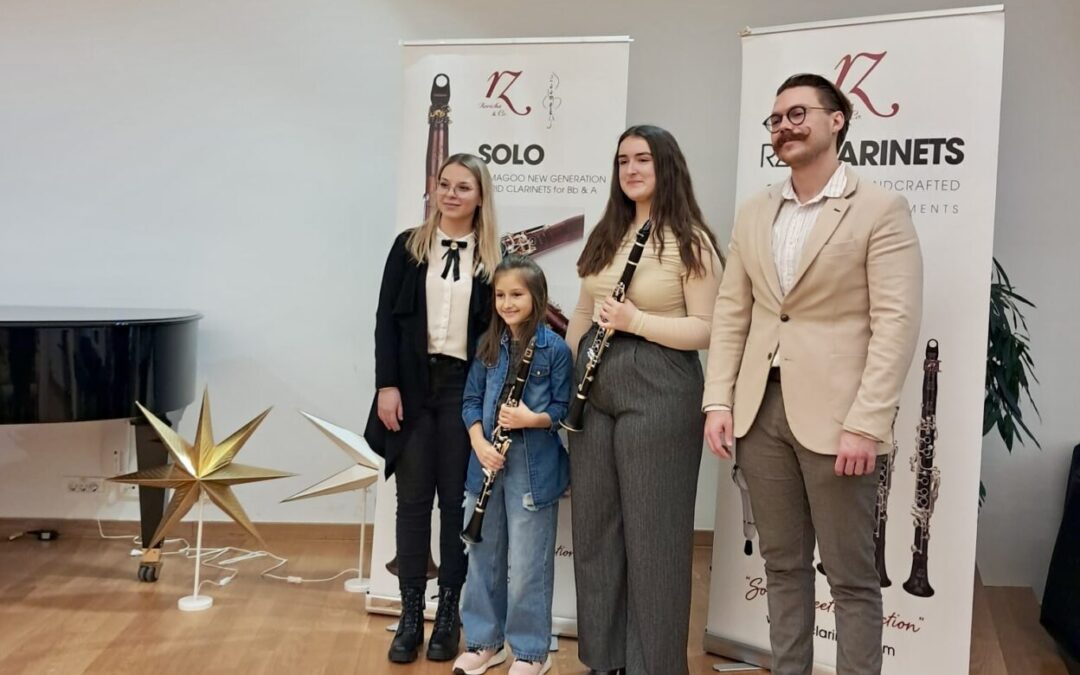 Nastup naših učenica na 4. festivalu klarinetista u Zagrebu