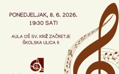 Završni koncert učenika –  PO SV. KRIŽ ZAČRETJE