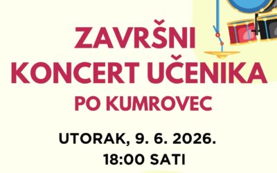 Završni koncert učenika – PO KUMROVEC